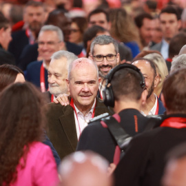 Chaves y Griñán, en el Congreso del PSOE en Sevilla. Archivo.
