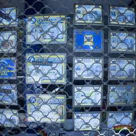 Escaparate de una inmobiliaria, a 10 de julio de 2025.