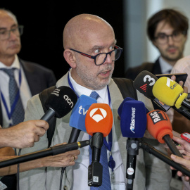 l abogado de Carles Puigdemont, Gonzalo Boye, este martes en el Tribunal de Justicia de la UE en Luxemburgo.