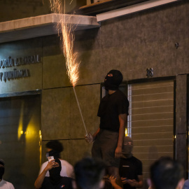 Imagen de archivo del barrio de San Antonio en Torre Pacheco, Murcia, donde desde hace tres días nueve personas han sido detenidas por los disturbios nocturnos.