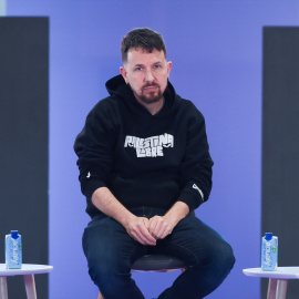 Pablo Iglesias durante la V Asamblea Ciudadana de Podemos el pasado mes de abril.