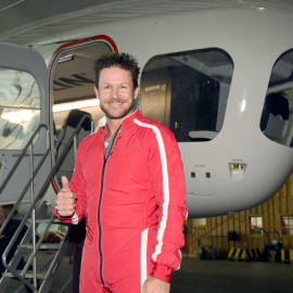 Imagen de archivo del paracaidista Felix Baumgartner en Friedrichshafen, Alemania, a 16 de octubre de 2016.