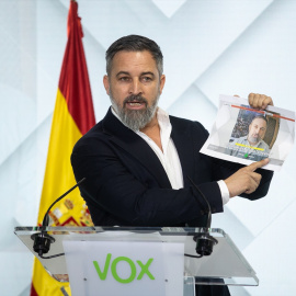 Santiago Abascal, en rueda de prensa, se pronuncia sobre Torre Pacheco.