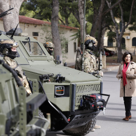 La ministra de Defensa, Margarita Robles, a 21 de noviembre de 2022, en Alacant