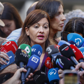 MADRID, 17/07/2025.- La ministra de Juventud e Infancia, Sira Rego, atiende a los medios tas presidir este jueves a la Conferencia Sectorial sobre la reubicación de unos 3.000 menores migrantes no acompañados, a la que no han acudido las comunidades gobernadas por el PP por considerar que el Gobierno pretende imponer un reparto "forzoso" e "ilegal" que vulnera el principio de igualdad territorial. EFE/ Mario Morón