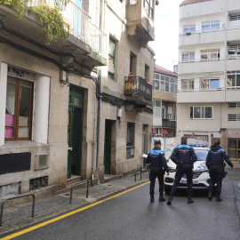 Agentes de la policía local de Vigo