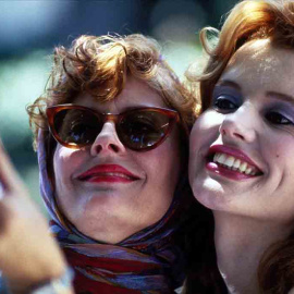 Susan Sarandon y Geena Davis en 'Thelma y Louise'.