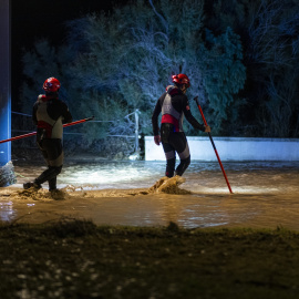 Cubelles durante las precipitaciones en la provincia de Barcelona, a 12 de julio de 2025.