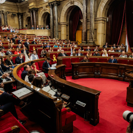 Votació al Parlament de Catalunya aquest dimecres