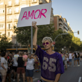 Desfile del Pride Barcelona 2023, a 15 de julio de 2023.
