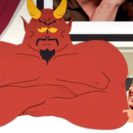 Donald Trump, en una escena de la serie de animación South Park.