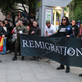 Una manifestació contra aldarulls i ocupacions a Mataró, localitat on es va detenir un líder de l'organització, en una imatge d'arxiu