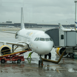 Un avión de Vueling en una imagen de archivo