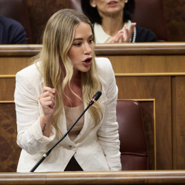 Noelia Núñez en el Congreso de los Diputados el 25 de junio de 2025.