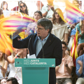 El presidente de Junts, Carles Puigdemont.