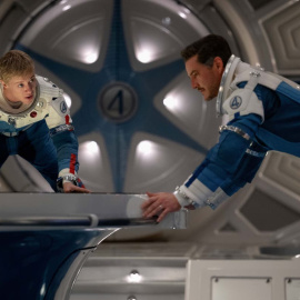 Los 4 Fantásticos viajan al espacio en 'Los Cuatro Fantásticos: primeros pasos'.