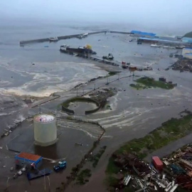 Imagen de un vídeo grabado en las islas Kuriles del norte de Rusia.