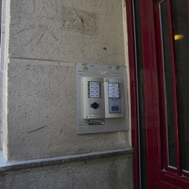 Foto de archivo del exterior de un piso turístico en el centro de Madrid