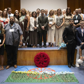 El ministro Pablo Bustinduy durante el acto