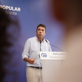 El presidente del PPCV, Carlos Mazón.