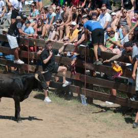 Espectacle taurí al Morell (Tarragonès).