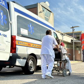 Trasllat de dos pacients de Sant Camil a l'Hospital Comarcal de l'Alt Penedès
