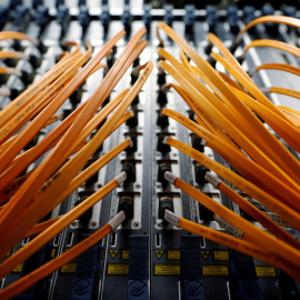 Cables de fibra óptica, en una imagen de archivo.
