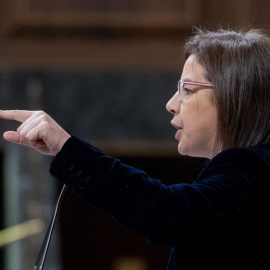 La diputada del PP, Ana Vázquez, interviene durante una sesión en el Congreso en diciembre de 2024.