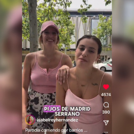 Vídeo parodia corriendo por "barrios pijos".