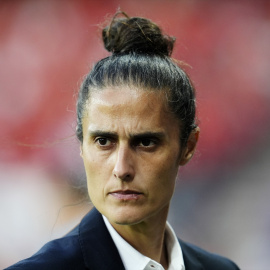 (Foto de ARCHIVO)18 July 2025, Switzerland, Bern: Spain manager Montse Tome walks on the touchline during the UEFA Women's Euro 2025 quarter-final soccer match between Spain and Switzerland at Wankdorf Stadium. Photo: Nick Potts/PA Wire/dpa18/7/2025 ONLY FOR USE IN SPAIN