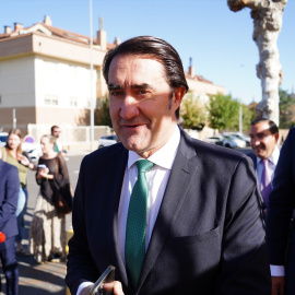 El consejero de Medio Ambiente de Castilla y León, Juan Carlos Suárez-Quiñones.
