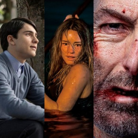 Materialistas de Celine Song<br />Comedia romántica<br />Lucy, una casamentera de Manhattan, se mueve entre el lujo y las conexiones estratégicas que le brinda Harry, un multimillonario encantador, su mundo se tambalea cuando aparece John, un exnovio que vive con lo justo, pero le recuerda lo que es la autenticidad.<br /><br />Los Muértimer de Álvaro Fernández Armero<br />Comedia de terror<br />Nico, un chico marginado por ser hijo de los dueños de la funeraria, conoce a Gabrielle, una francesa rebelde, juntos investigan un misterio en el cementerio que los convierte en objetivo de extraños perseguidores y, sorprendentemente, los lleva a unirse a sus propios acosadores para llegar al fondo de la verdad.<br /><br />Dangerous Animals de Sean Byrne<br />Terror<br />Zephyr, una surfista inteligente y de espíritu libre, es secuestrada por un asesino en serie obsesionado con los tiburones, cautiva en su barco, debe averiguar cómo escapar antes de que él lleve a cabo un ritual de alimentación a los tiburones.<br /><br />Nadie 2 de Timo Tjahjanto<br />Comedia negra<br />Cuatro años después de enfrentarse a la mafia rusa, Hutch intenta saldar una deuda de 30 millones con golpes a criminales, pero en unas vacaciones familiares en Plummerville se convierte en el blanco de una peligrosa líder criminal y su corrupto sheriff.<br /><br />Mr. Nadie de Miguel Ángel Calvo Buttini<br />Drama social<br />Daniel, un vagabundo que rehúye todo contacto, llama la atención de Aina, una joven de ONG que insiste en acercarse a él, descubriendo su pasado como directivo caído en desgracia, y provocando que, en pleno carnaval, deba enfrentarse a los fantasmas que dejó atrás.