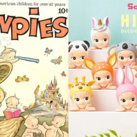 Casi todos los artículos que encuentro hablan de Toru Soeya como el "creador o el inventor" de los Sonny Angels, y de Rose O’Neill y sus Kewpies como "fuente de inspiración".