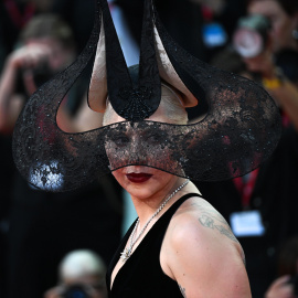 Lady Gaga durante la premiere de 'Joker: folie a deux' en Venecia.