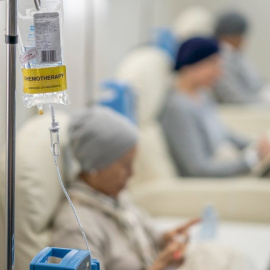 Foto de archivo. Paciente de cáncer.