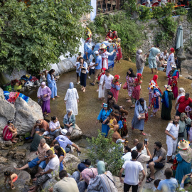Turistas en Chefchaouen (Marruecos), a 13 de agosto de 2025.