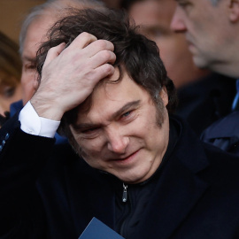 Fotografía de archivo del presidente de Argentina, Javier Milei.