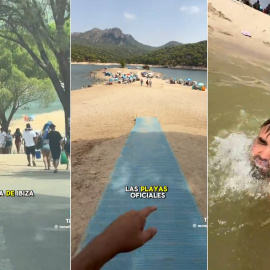 La famosa "playa de Madrid".