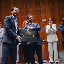 Alberto Garzón cede la cartera del Ministerio de Consumo a Pablo Bustinduy en noviembre del 2023
