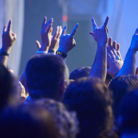 Público en un concierto de música este verano de 2025.