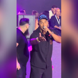 El cantante Henry Méndez.