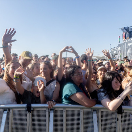 Ambiente durante  la segunda jornada de Mad Cool 2025  a 11 de julio de 2025, en Madrid.