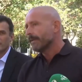 Javier de los Santos durante la emisión del programa 'Malas Lenguas'