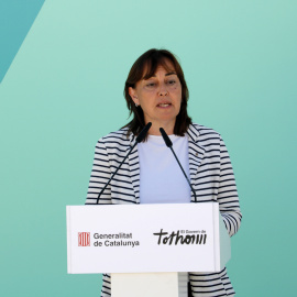 La consellera de Territori, Habitatge i Transició Ecològica, Sílvia Panque, en la III Trobada de Govern.