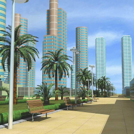 Recreación virtual del 'Manhattan' de Cullera.