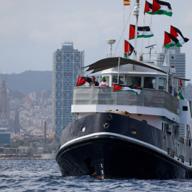 La Global Sumud Flotilla zarpa desde Barcelona.