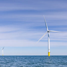 Parque eólico marino de Iberdrola.