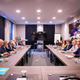 Reunió de la permanent de Junts a Brussel·les.