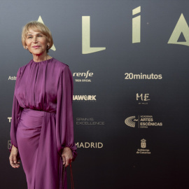 La actriz Antonia San Juan posa durante la alfombra roja de los Premios Talía 2024, en Madrid.
