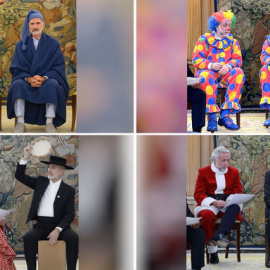 Memes con la recepción de Felipe VI a 'Okdiario'.